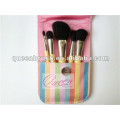 Mini 5PCS portátil Travel Makeup Brush Set